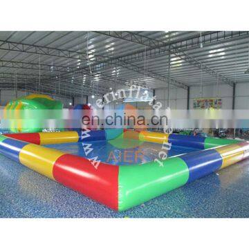 Latest inflatable pool , heat sealed largest sacco inflatable pool, outdoor colorful pool for adult