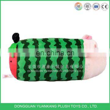 Custom decorative animal pig shaped plush pillow