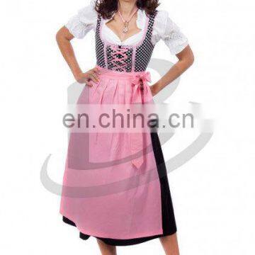 Women Custom Cotton Polyester Trachten 70cm long Dirndl Octoberfest Dirndl Austria (Traditional Garments Oktoberfest)