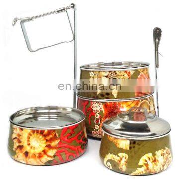 Printing Small Capacity Food Warmer Lunch Box Container