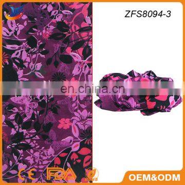 Paisley Printed Scarf High Quality Digital Printing Riding Headscarf Tube Bandana photo-4