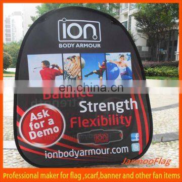 oval promotion custom A-frame banner