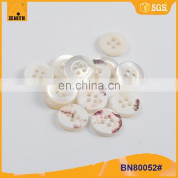 Quality Trocas Shell Button with Customized Logo BN80052