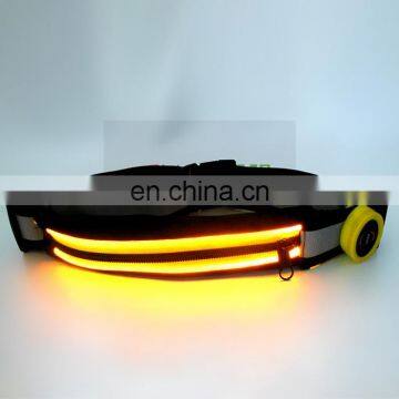 2015 popular LED elastic reflective running belt for sport