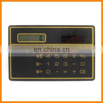 Small Size Solar Power Emergency Slim Pouch Bag Calculator