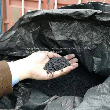 extruded coal activated carbon for oil gas recovery VRU system