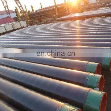 api 5l x52 3pe coating spiral welded pipe oil tube