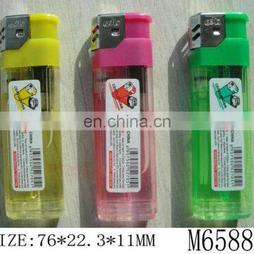 cheapest electronic lighter with your label on-Sticker Lighters