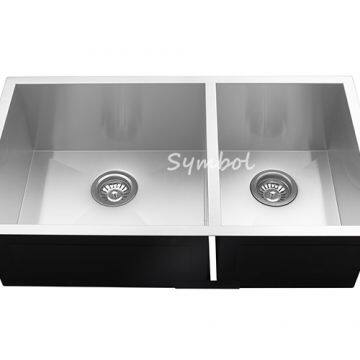 32 Inch Double Under Counter Stainless Steel Sink