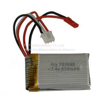 11.1V 1000mAh lithium polymer battery pack 703048