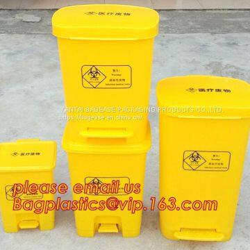 1L 2L 4L 6L plastic round medical disposable sharps bins, plastic disposables sharpes container /sharpes bin for medical