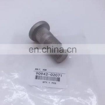 auto parts HUB BOLT for COASTER  BB42 HZB50 BB60 90942-02071