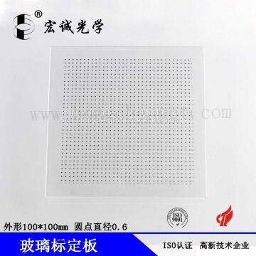 Dot 0.6 *0.6mm Optical Glass Calibration Target Dot Grid Calibration Plate Vision Camera Calibration Target Distortion Calibration Target Can be Customized photo-2