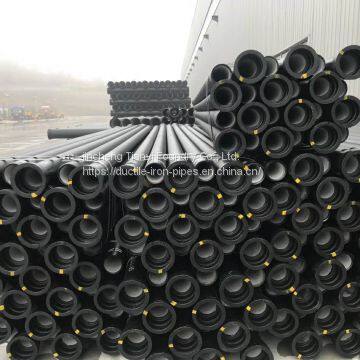DN100 ISO2531 Ductile Cast Iron Pipe Class K9/C40/C30/C25 For water supply