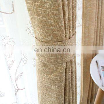 Top Quality 100% polyester ready made one piece blackout curtain