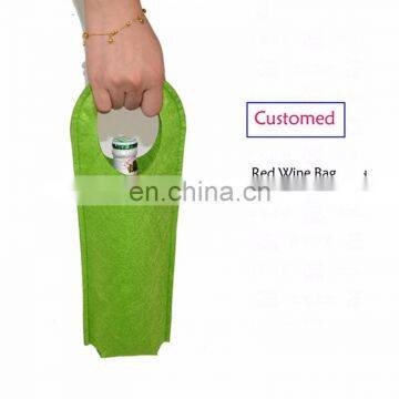 Custom Double Bottle Felt Wine Bag for Promotion photo-3