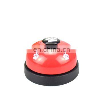 Pet Toy Training Called Dinner Small Bell Footprint Ring Dogs Toys For Teddy Puppy photo-4