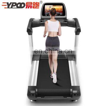 YPOO Professinal Factory Commercial Motorized Treadmill Touch Screen Fitness Electric Treadmill Wifi photo-3