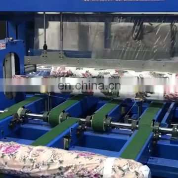 S600 Fully Automatic PE Film Roll Packing Machine For Kinds Of Cloth