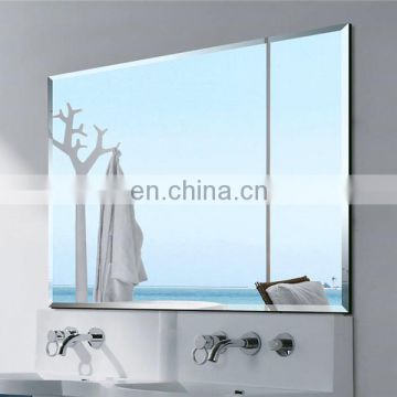 5mm Silver Bathroom Mirror Glass With Shelf Price