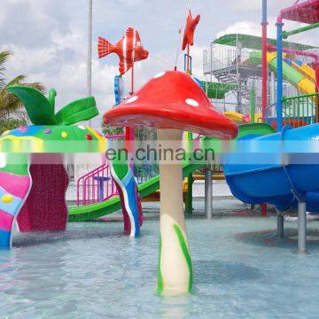 Fiberglass Mushroom Water Fountain Swim Pool Waterfall photo-5