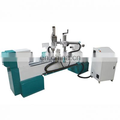 Automatic CNC wood lathe machine tool CNC wood lathe for baseball bat legs, baseball bat, baluster