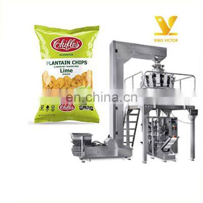 Professional designed plantain banana chips packing machine