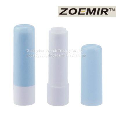 Round Shaped Popular Girl&boy Lips Care Plastic Lip Balm Lipstick Tube Packaging photo-2