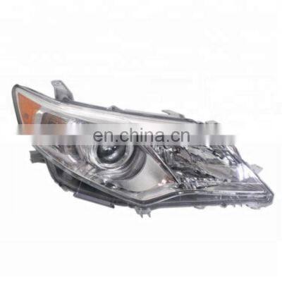 Good Quality Car Halogen Headlights Head lamp For Camry 2012