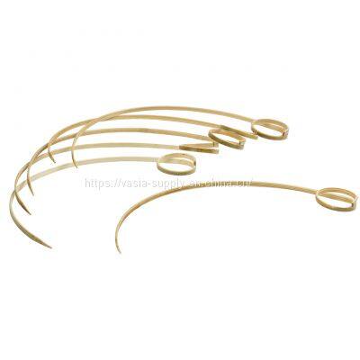 curved skewers cocktail bamboo skewers shish kabob bbq food shrimp skewers chicken meet grill skewer