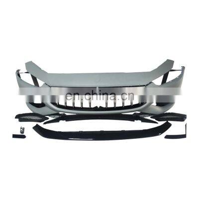 For  Ghibli new GTS front bumper with  grille  old to new model car bumpers for Ghibli  car bumper accessories