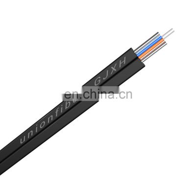 single mode multi mode High quality GJXH  fiber opticl cable price 1 core6 core multimode indoor fiber optic cable