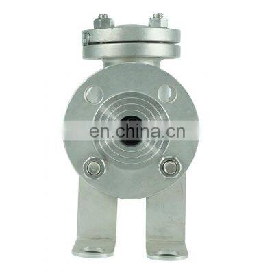 DKV Factory Price 6 Inch WCB Stainless Steel High Temperature Swing Flange Check Valve photo-4