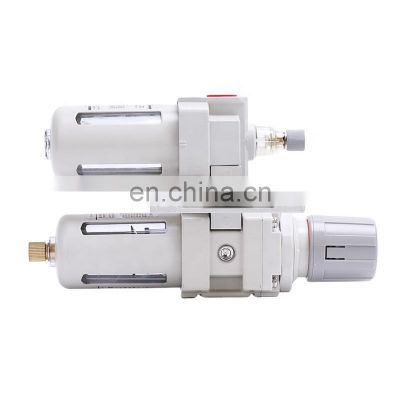 Air Line Air Filter Regulator And Lubricator Combination FRL Units Wholesale High Quality AC Series Air Filter Regulator