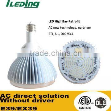 LED High Bay Retrofit DLC Standard,AC direct solution, Without driver