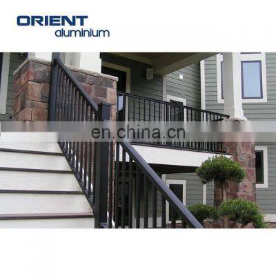 new arrival  factory directly easy assembly outdoor and indoor aluminum railing design for stair steps