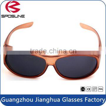 Hot sale wholesale custom logo best polarized sunglasses sun shade fit over eye glasses