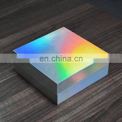 Custom Paper Cosmetic Subscription Box Packaging With Logo Recycled Holographic Packaging Box photo-3
