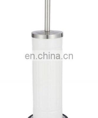 Household White Powder Coating Metal Bath Set With Dust Bin and Tissue Holder Embossed Line Bathroom Accessory Set photo-4