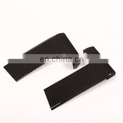 Newest Carbon Fiber Style For Land Rover Range Rover Sport RR ABS Plastic Dashboard Side Vent Decorative Cover Sticker trim 2pcs