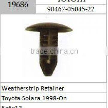 WEATHERSTRIP RETAINER TOYOTA:904670504522