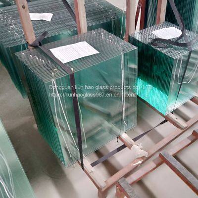Furniture Glass Mesa 8 mm Transparent Toughened Glass Edge Grinding Glass Factory photo-3