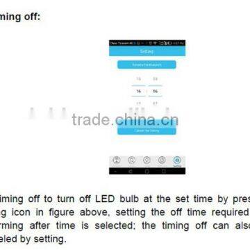 Perfect Combination Bluetooth 4.0+EDR Bluetooth LED Bulb Color-changing Plus Bluetooth Speaker Music-playing Via Smartphone APP photo-3