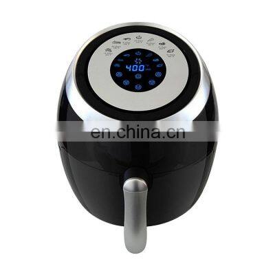 2022 New Arrival Professional Oil Free Air Fryer Black Electric Deep