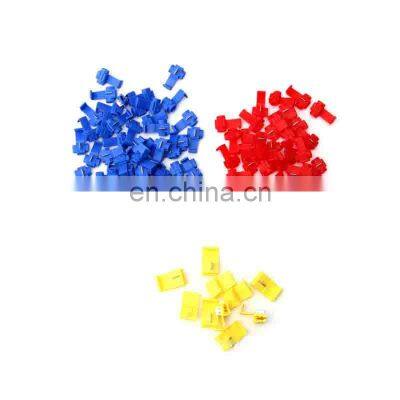 100pcs Solderless Wire Quick Splice Connector 50x blue - 40x red - 10x yellow