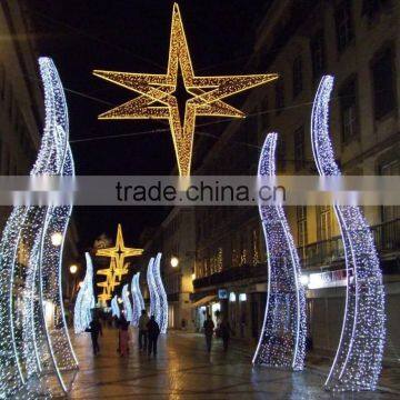 led star light arch decoration ramadan eid decoration for shopping mall