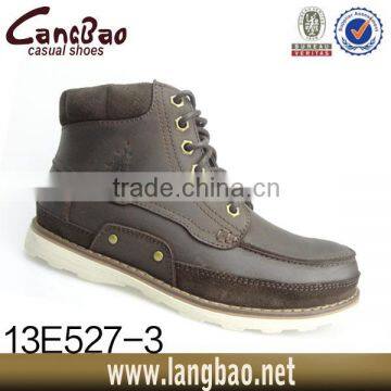 Hot sale and top quality high cut casual shoes men