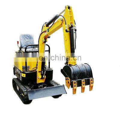 8.6KW 1 Ton Mini Excavator Price Chinese Mini Excavator For Sale