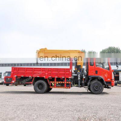 Hengwang HW-6.3T Hydraulic Mobile Crane 6.3T Crane Mounted Truck With Cheap Price photo-3