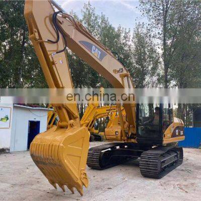 low working hours cat 320c digging machine 320b 320d for sale